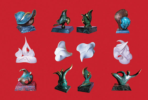 Кличковићеве скулптуре